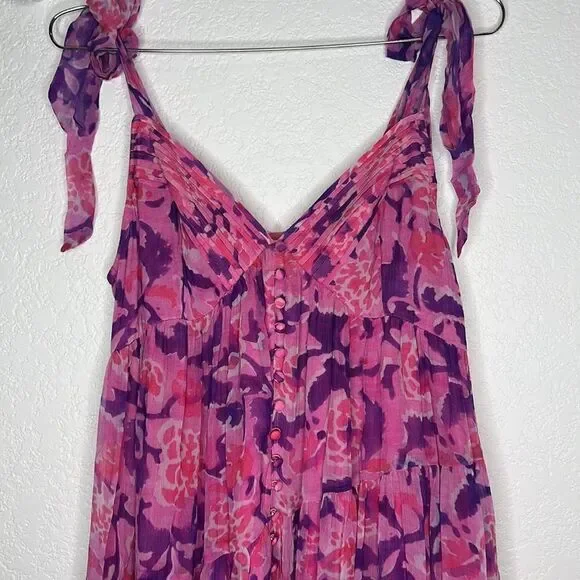 NWT ROCOCO SAND Lei Maxi Dress in Bubblegum Medium Revolve - Picture 4 of 14